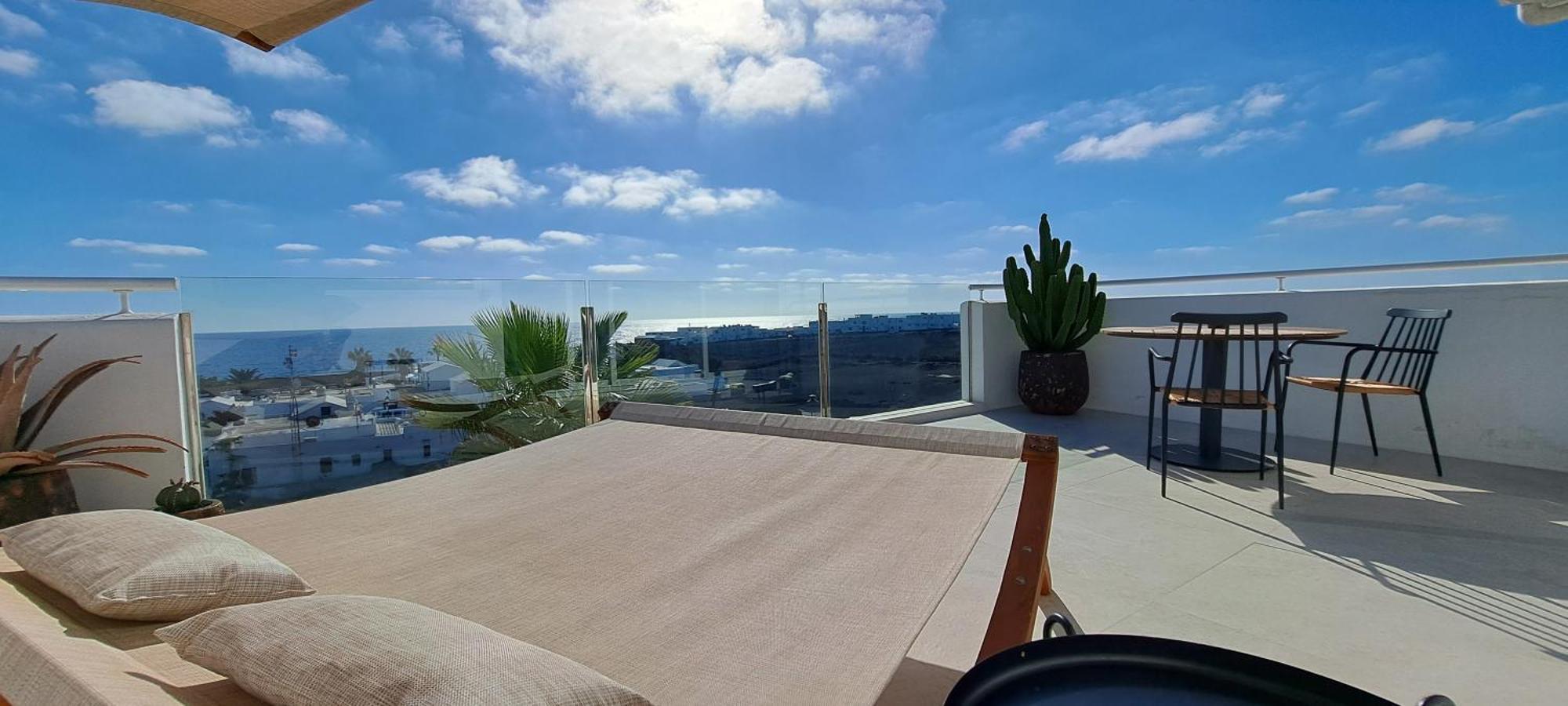 Cocomar II ~ Ocean View Loft Apartment Guatiza Екстериор снимка